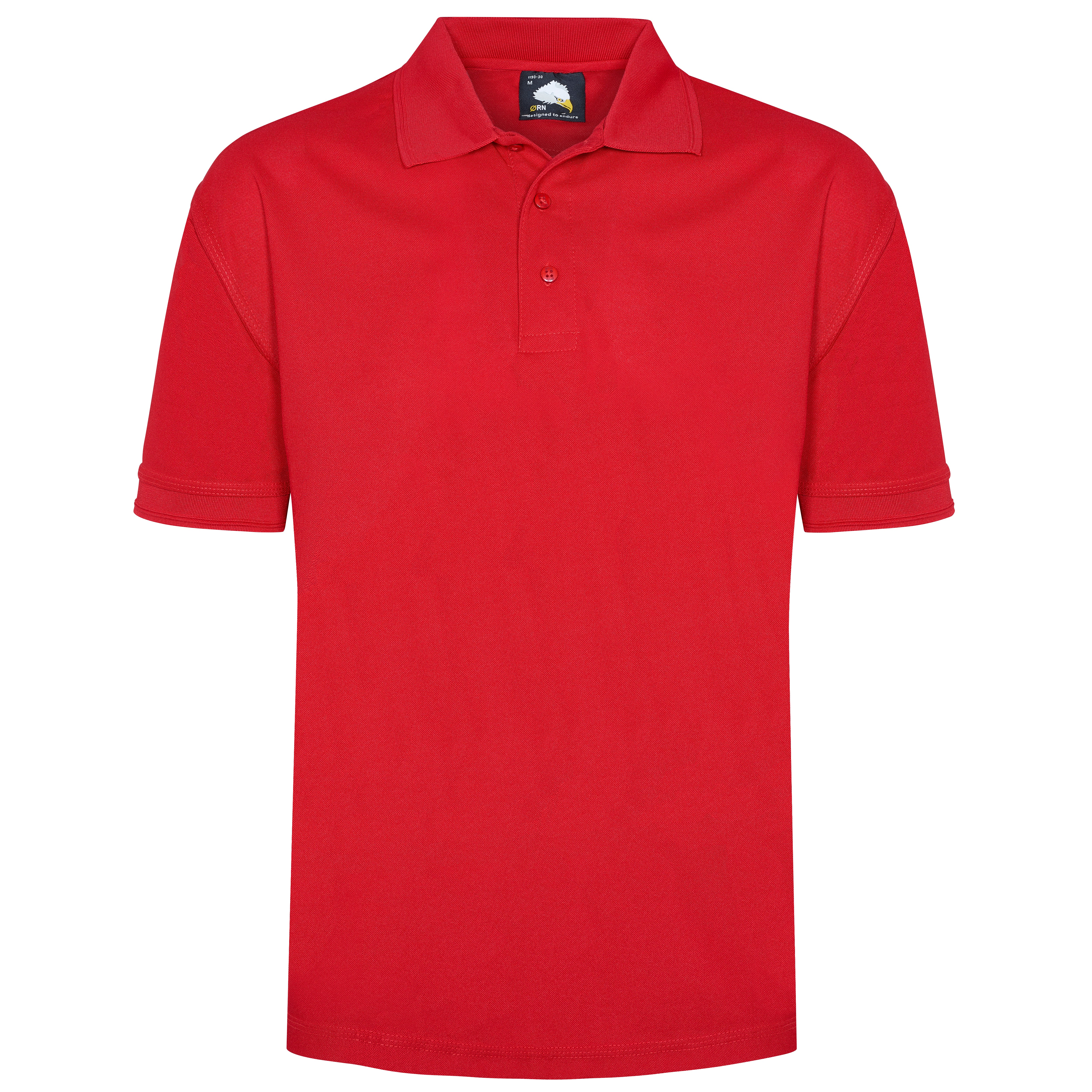 Oriole Wicking Poloshirt Red Front