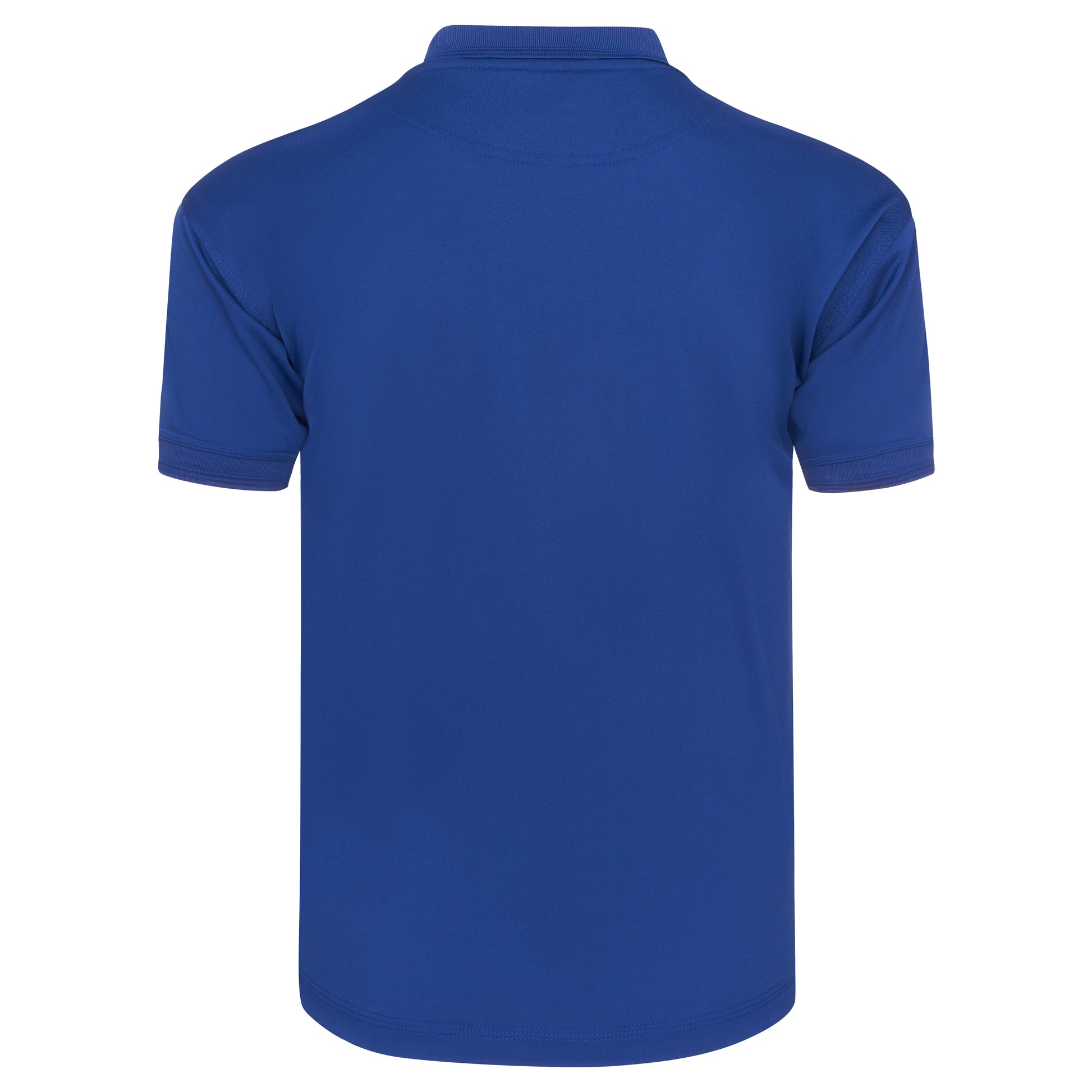 Oriole Wicking Poloshirt Royal Back