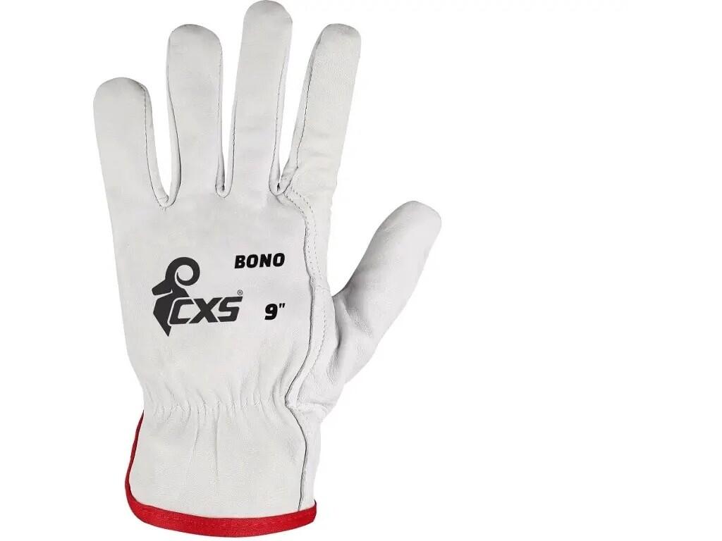 Gloves CXS BONO: Gloves with rubber band on the wrist. Recommended application: logistics, light industry, hobby, construction, drivers.