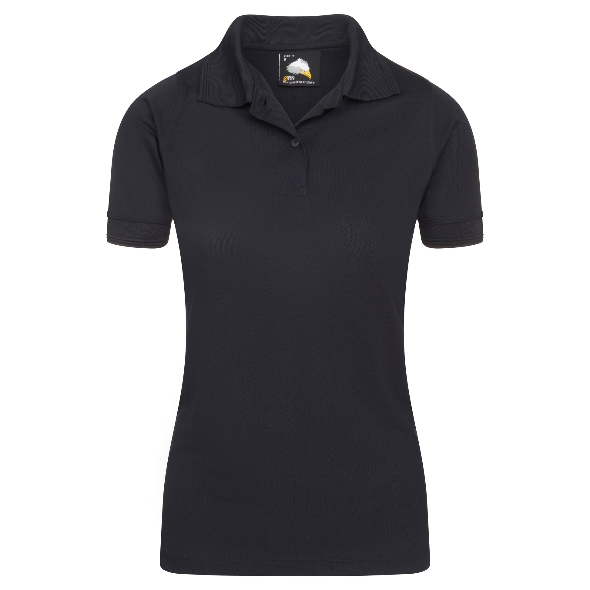 Ladies Oriole Wicking Poloshirt Navy Front