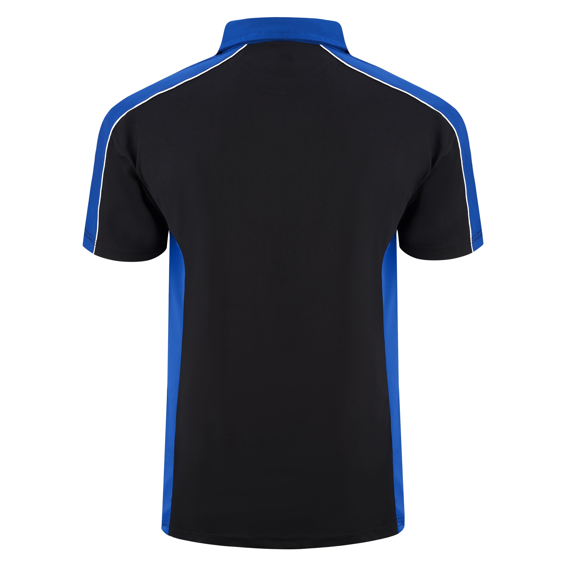 Avocet Wicking Poloshirt Black - Royal Back
