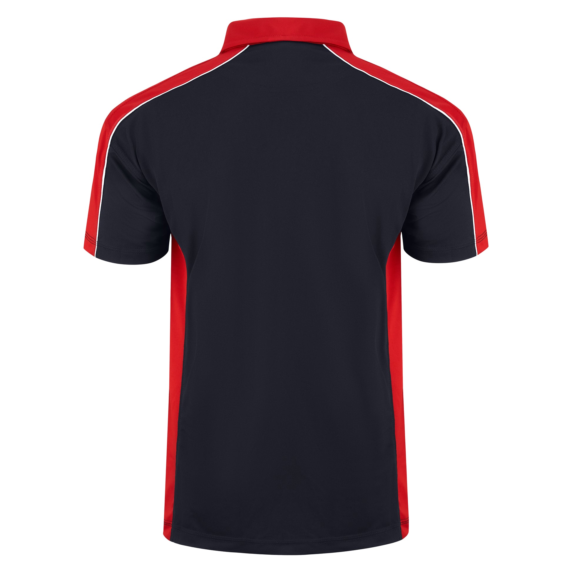 Avocet Wicking Poloshirt Navy - Red Back