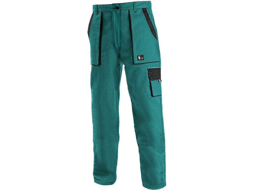 Trousers CXS LUXY ELENA: Ladies ́ working trousers, waist with belt loops and elastic band in the back, front pockets, side pocket for tape / folding measure, side pocket for mobi…