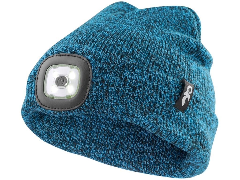 Hat CXS Tynan with LED light: Winter knitted hat with removable LED light. Keeps you warm on cold days thanks to the double layer. The LED light offers 3 lighting modes. Lighting…