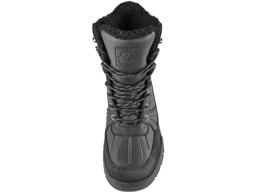 Semi-shank footwear CXS WINTER BEAR: Stylish winter mid-cut boots insulated with faux fur for high comfort during freezing days. The water-resistant upper made of synthetic leathe…