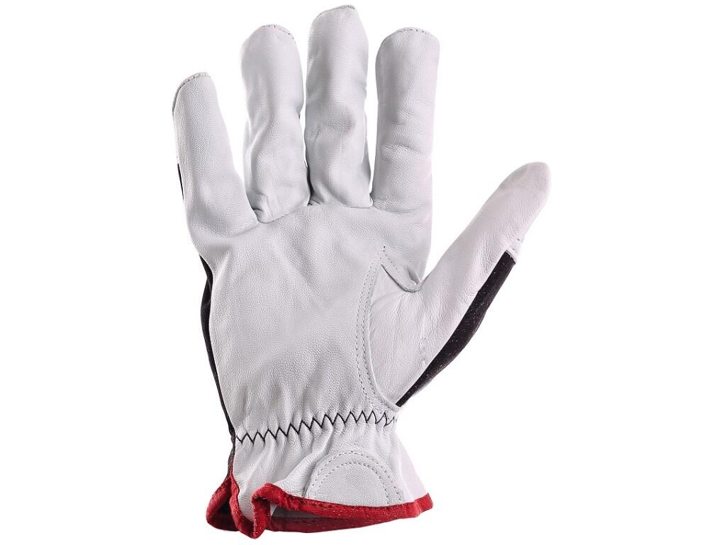 Gloves CXS TECHNIK PLUS: Gloves with elastic back and rubber in the wrist. Recommended application: logistic, light industry, hobby, car services, construction, drivers.