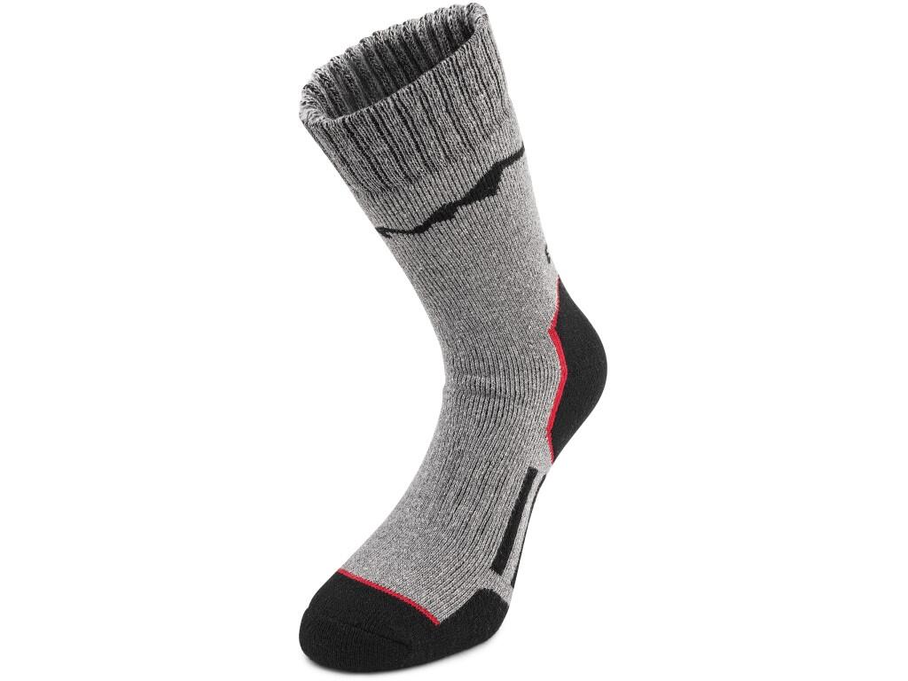 Socks CXS ThermoStep: CXS ThermoStep socks are ideal for demanding work, sports, and leisure activities in cold environments. The high cotton content ensures thermal insulation, k…