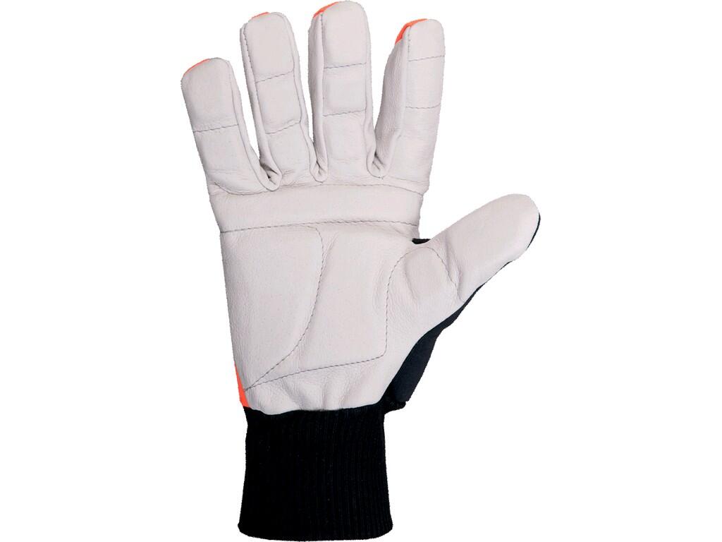 Combined gloves CXS TEMA: Combined gloves with elastic cuff. Poreten pads sewn in the palm to reduce vibration attenuation. Recommended applications: green maintenance, work with…