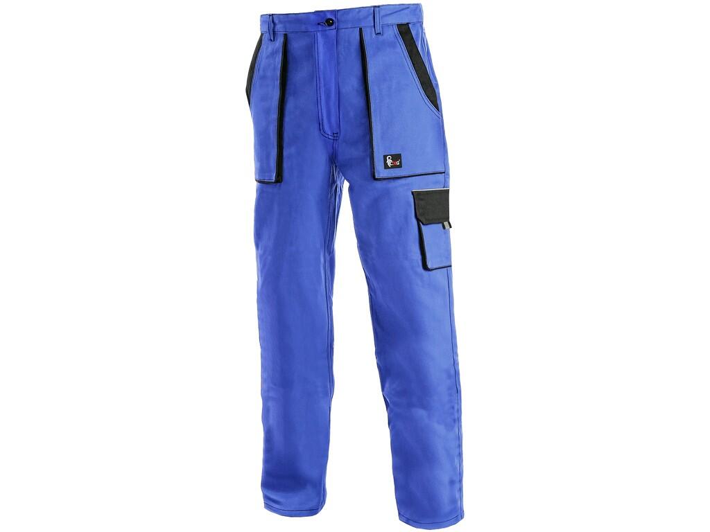 Trousers CXS LUXY ELENA: Ladies ́ working trousers, waist with belt loops and elastic band in the back, front pockets, side pocket for tape / folding measure, side pocket for mobi…