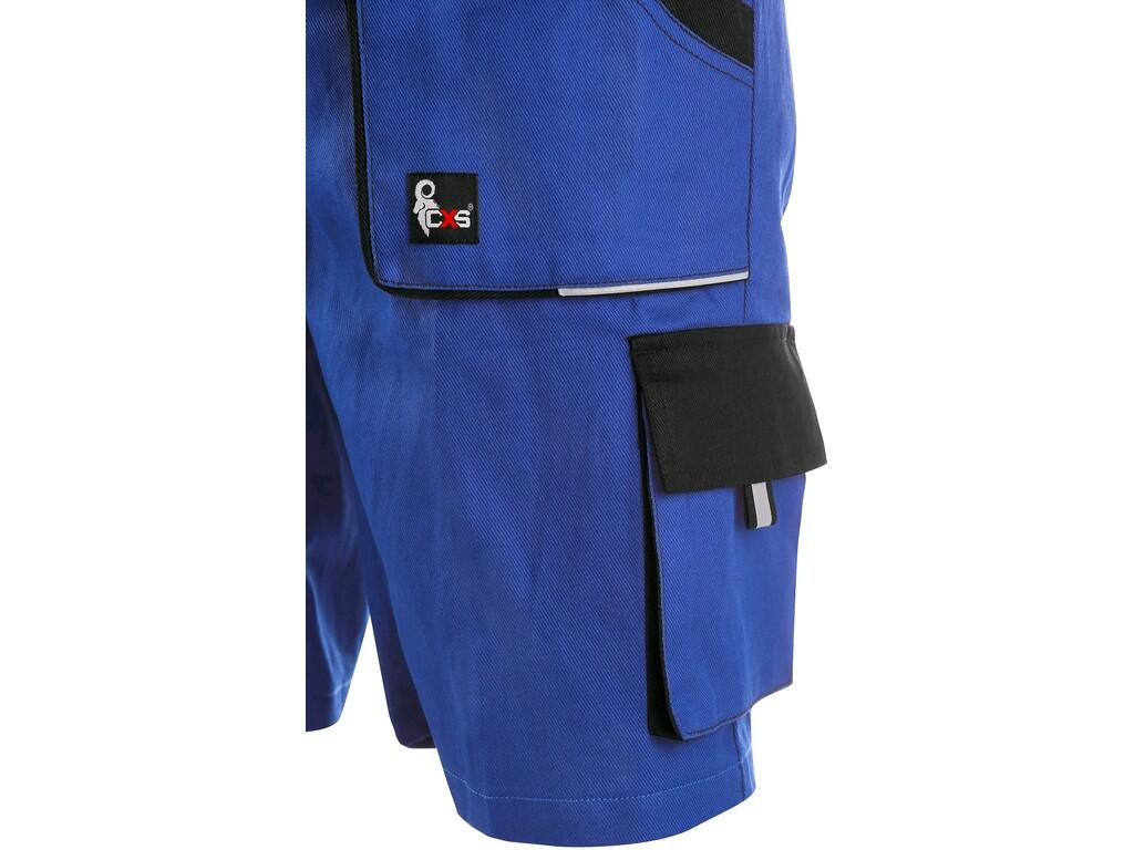 Shorts CXS LUXY TOMÁŠ: Men’s working shorts, waist with belt loops and elastic band in the back, front pockets, side pocket for tape / folding measure, side pocket for mobile phon…
