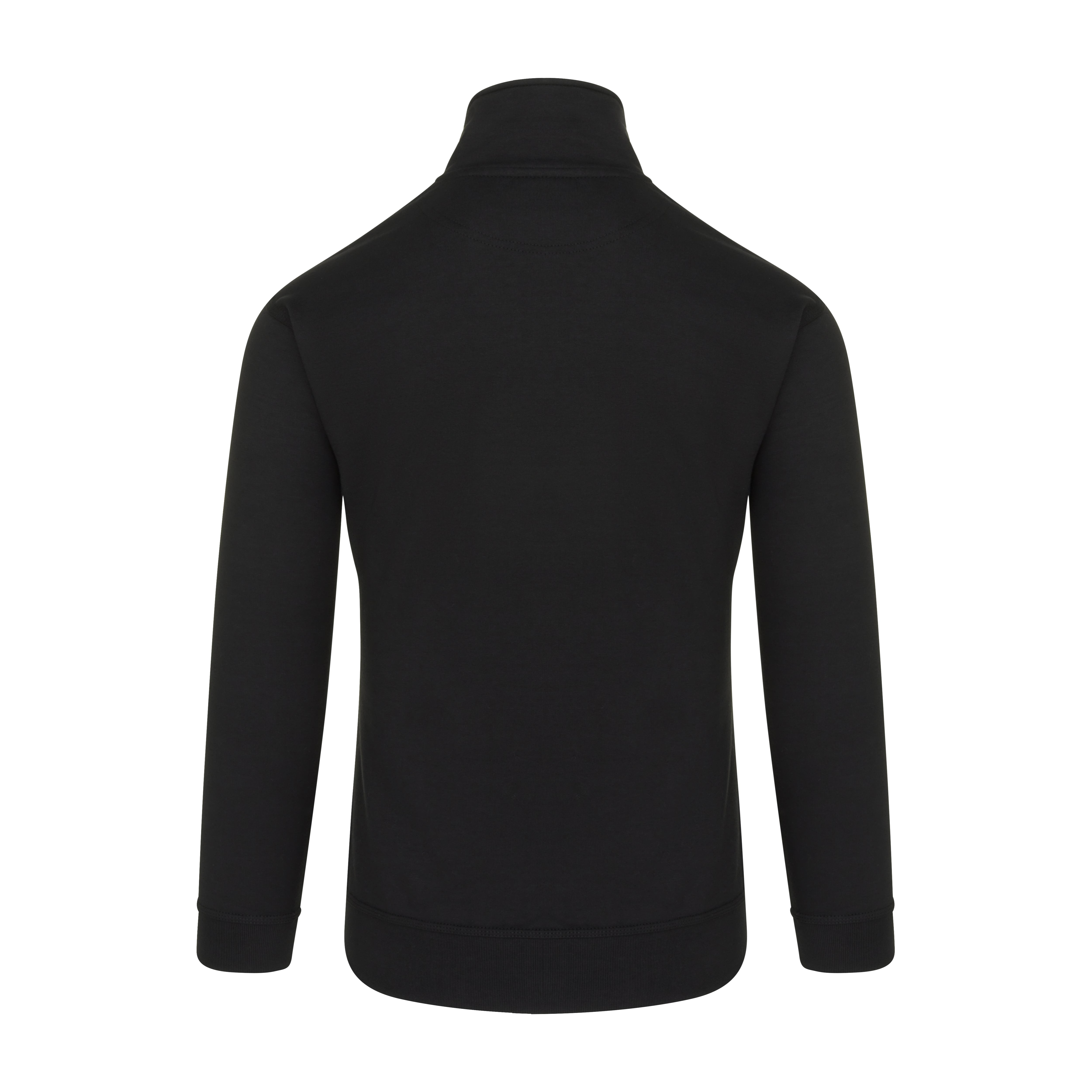 Grouse Quarter Zip Sweatshirt Black Back