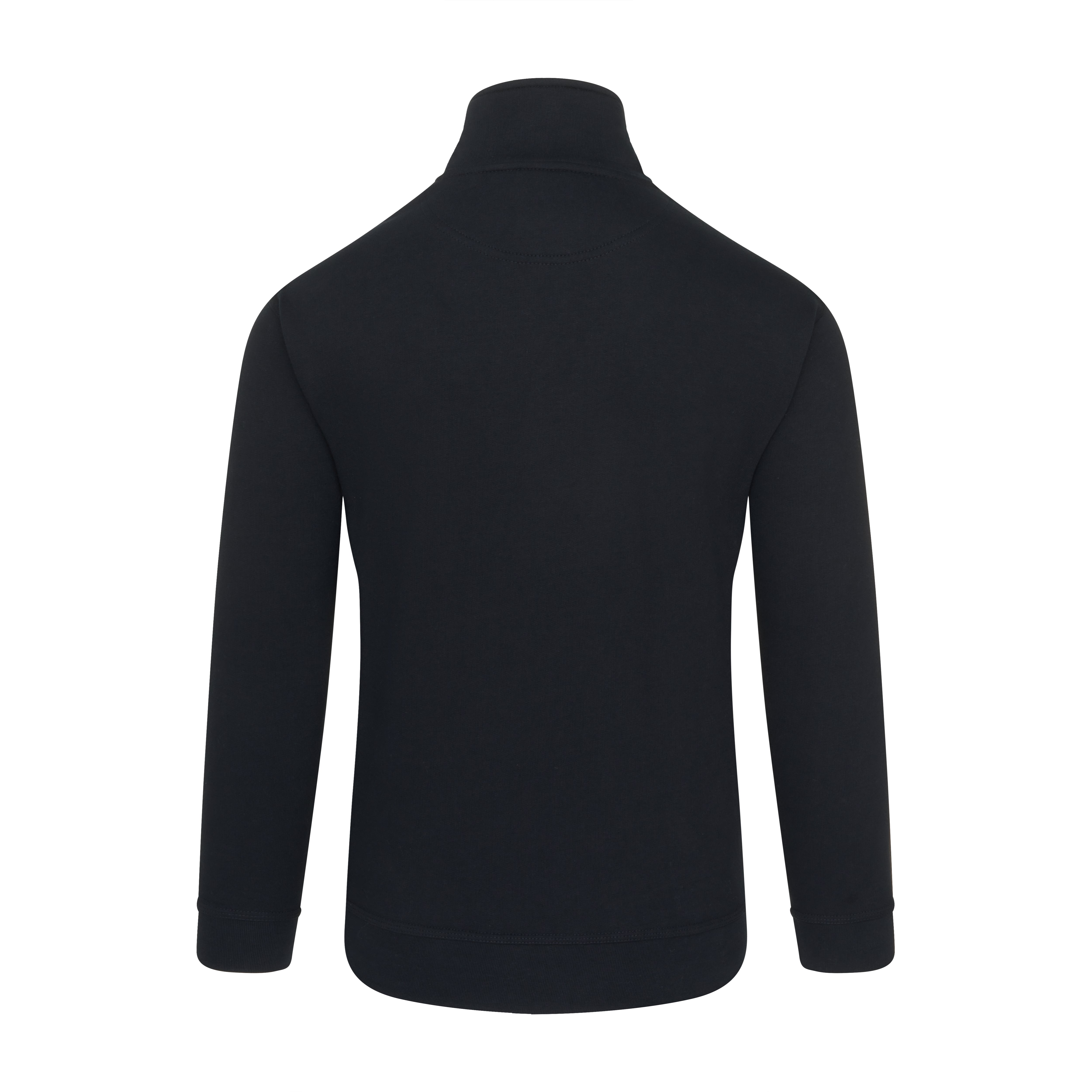 Grouse Quarter Zip Sweatshirt Navy Back