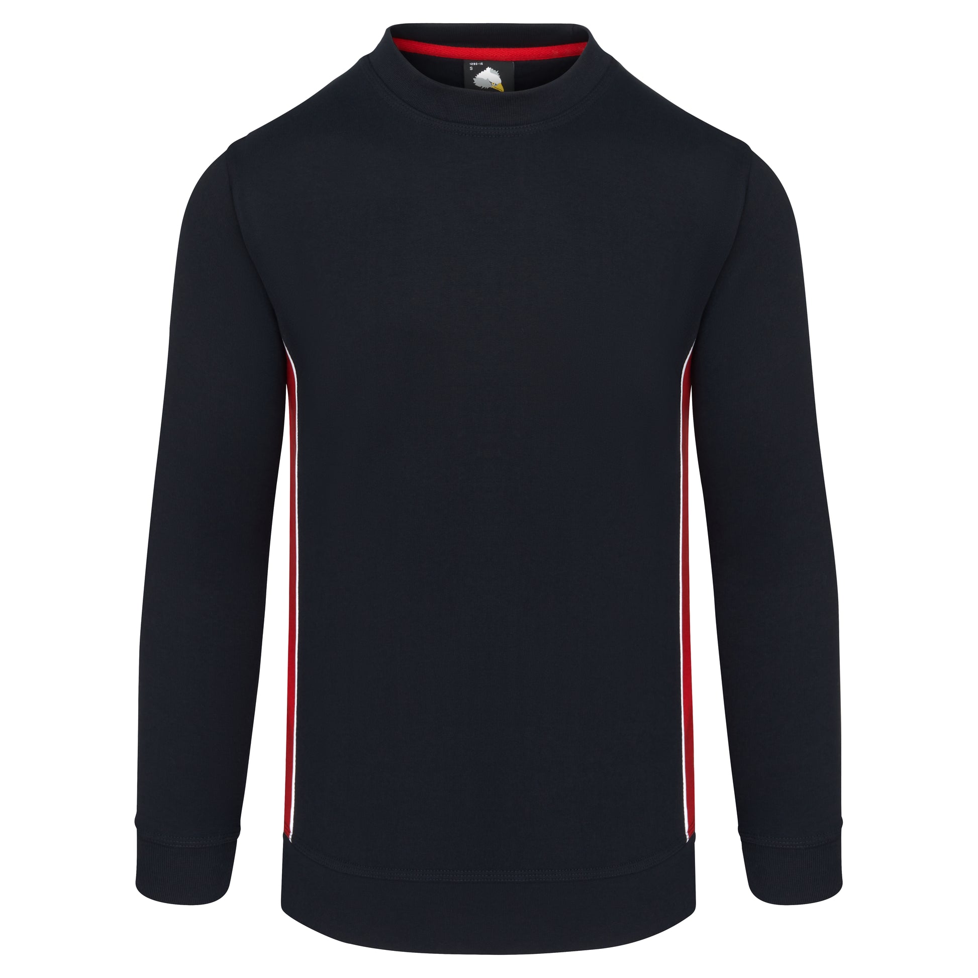Silverswift Sweatshirt Navy - Red Front