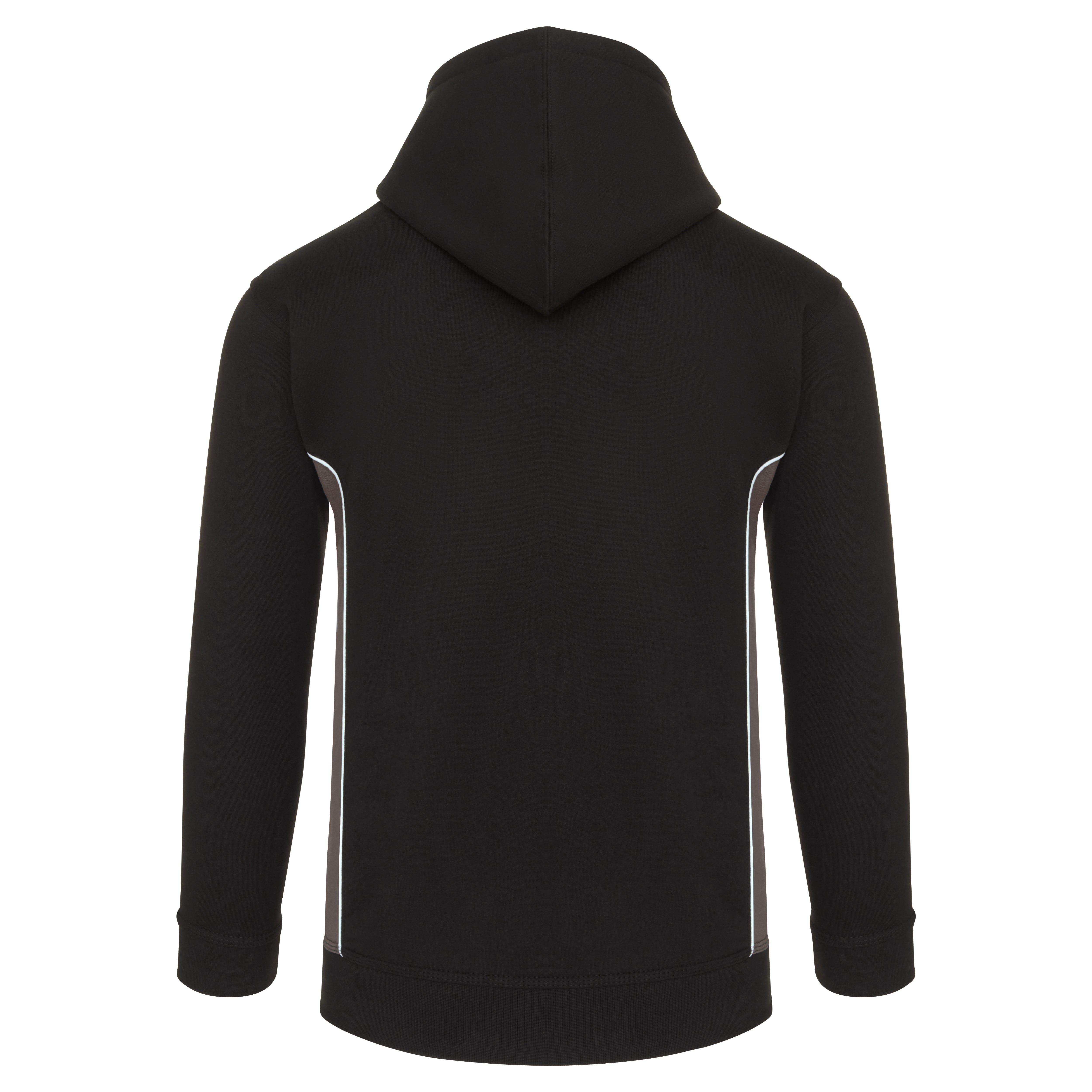 Silverswift Hoodie Black - Graphite Back