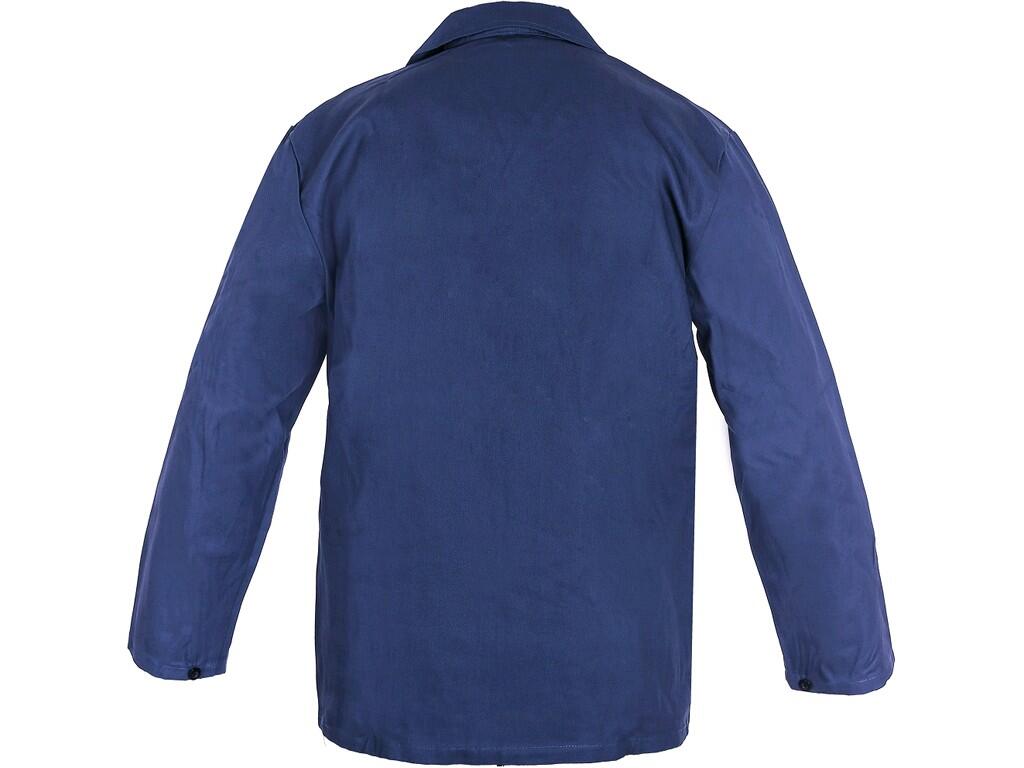 Jacket CXS MIREK: Men ́s working jacket, reinforced elbows, button for pulling sleeve cuffs, covered button fastening, 2 chest pockets with velcro. Recommended application: constr…