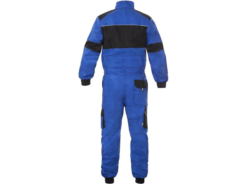Overall CXS LUXY ALASKA: > Men ́s working overall, hollow fibre padding, covered zipper fastening with velcro, two-way zipper, sleeves with elastic cuff, chest flap pockets, hidde…