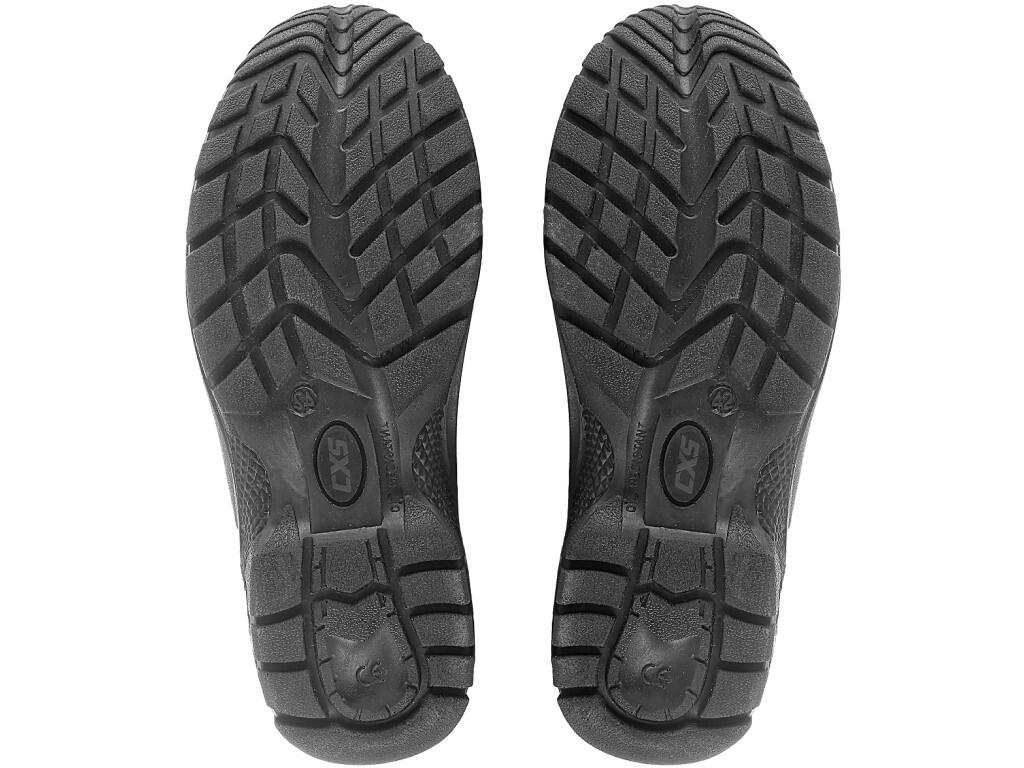 Ankle footwear STONE APATIT WINTER 02: Ankle footwear, winter, leather without steel toe cap, reflective accessories. Material: 1,6 - 1,8 mm cow hydrophobic split embossed leather…