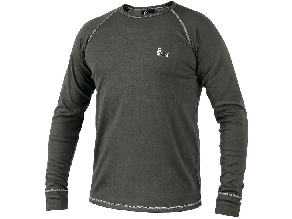 T-shirt CXS ACTIVE: Men’s functional undershirt with reflective logo, Wicking finish treatment, eliminates the feeling of sweating.