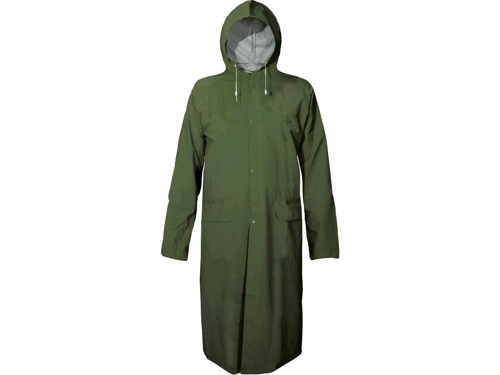 Coat CXS DEREK: Waterproof rain coat, zipper and snap fastening, sleeves with snap fastening, back and underarm ventilation, taped seams.