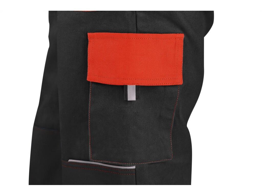Working trousers CXS LUXY JOSEF: Men’s working trousers, waist with belt loops and elastic band in the back, front pockets, side pocket for tape / folding measure, side pocket for…