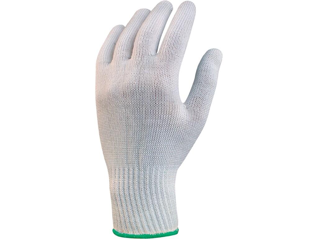 Gloves CXS KASA: Textile gloves made of bleached blended knit, elastic cuff. Recommended application: warehouse, handling with light or small items, hobby, automotive, light assem…