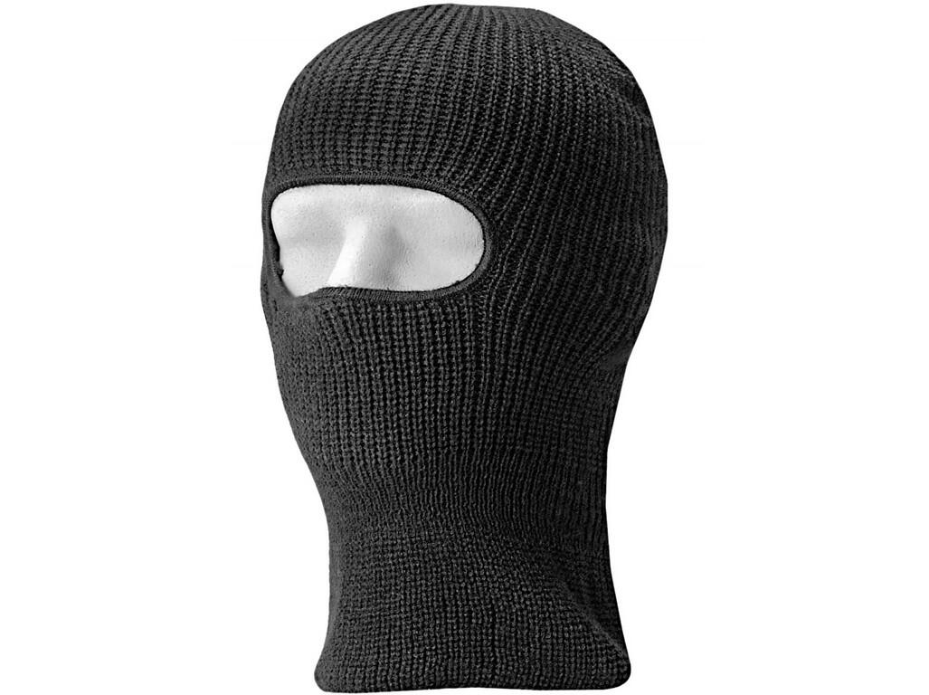 Hood DAN: Balaclava with an opening for the eye area, ribbed knit.