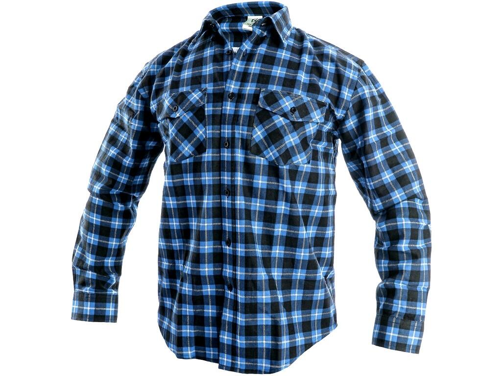 Shirt CXS TOM: Men’s flannel shirt, cuffs and pocket flaps with button, 2 chest pockets.