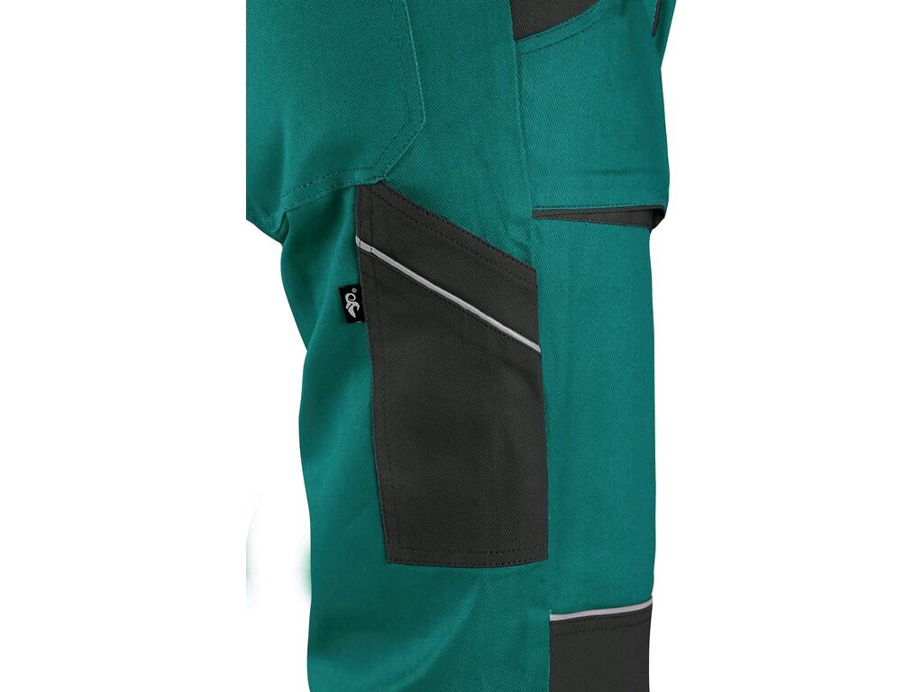 Working trousers CXS LUXY JOSEF: Men’s working trousers, waist with belt loops and elastic band in the back, front pockets, side pocket for tape / folding measure, side pocket for…