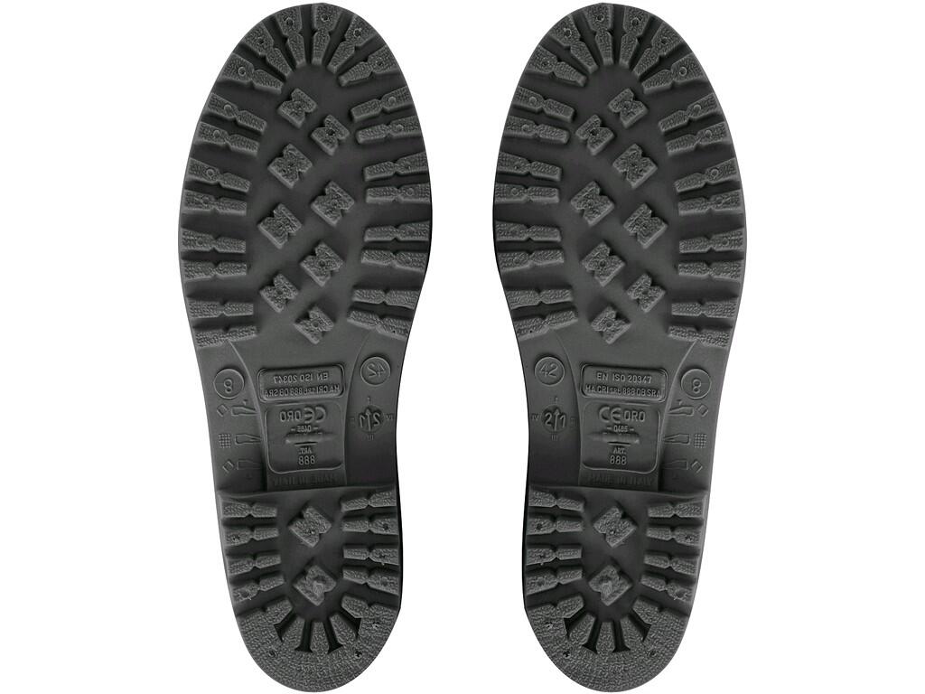 Boots CXS URAN: Working boot. Energy absorption of heel region. Antislippery, antistatic, oil resistant outsole.