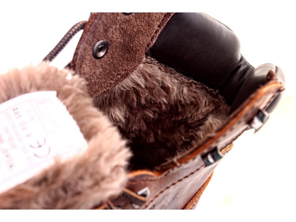 Ankle footwear CXS ROAD GRAND WINTER: Ankle footwear, winter, leather without steel toe cap, reflective accessories. Material: 1,6 - 1,8 mm cow hydrophobic split embossed leather…