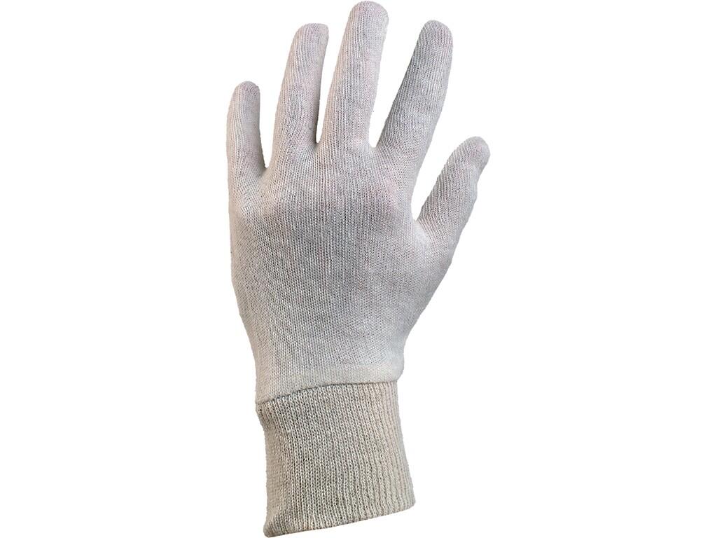 Gloves CXS IPO: Textile gloves sewn from mixed burlap fabric with sewn elastic knitted cuff. Recommended application: warehouse, handling with light or small items, suitable as gl…