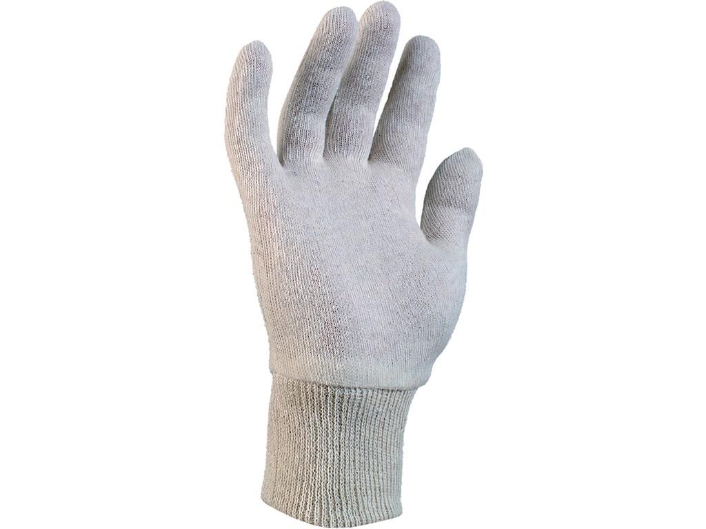 Gloves CXS IPO: Textile gloves sewn from mixed burlap fabric with sewn elastic knitted cuff. Recommended application: warehouse, handling with light or small items, suitable as gl…