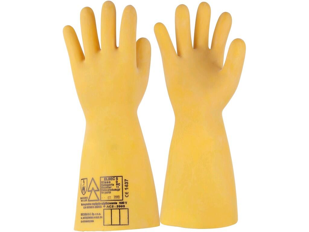 Glove 500 V: Dielectric insulating gloves protecting against voltage up to 500V. Recommended duration of use is 24 months from the date of production. Recommended application: ele…