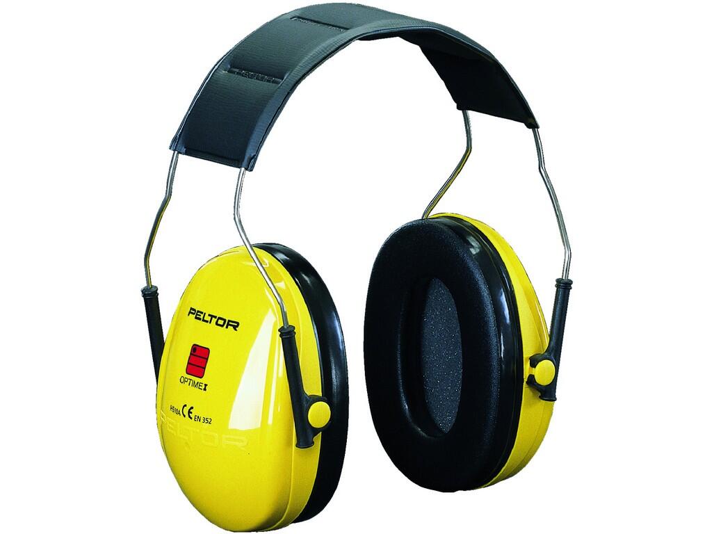 Ear muffs 3M PELTOR H510A-401-GU: OPTIME I, wide and comfortable rings are filled with a unique combination of fluid and foam, optimal sealing and low pressure at the same time. S…