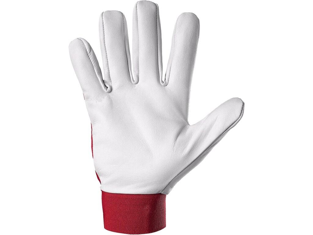 Gloves CXS TECHNIK: Gloves with velcro cuff. Fourchette style in the palm for more comfortable grip. Recommended application: logistic, light industry, hobby, car servis, construc…