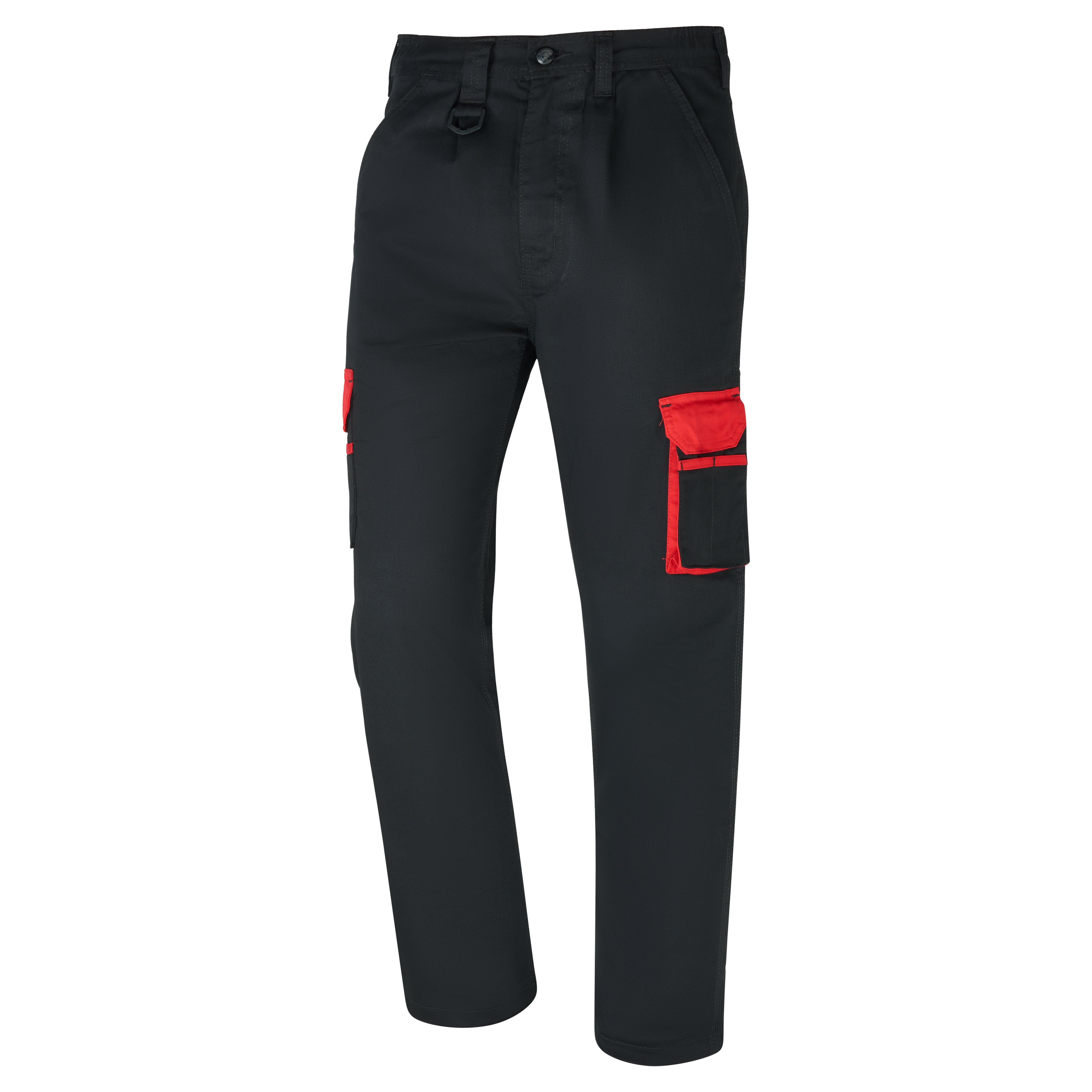Silverswift Combat Trouser Black - Red Front