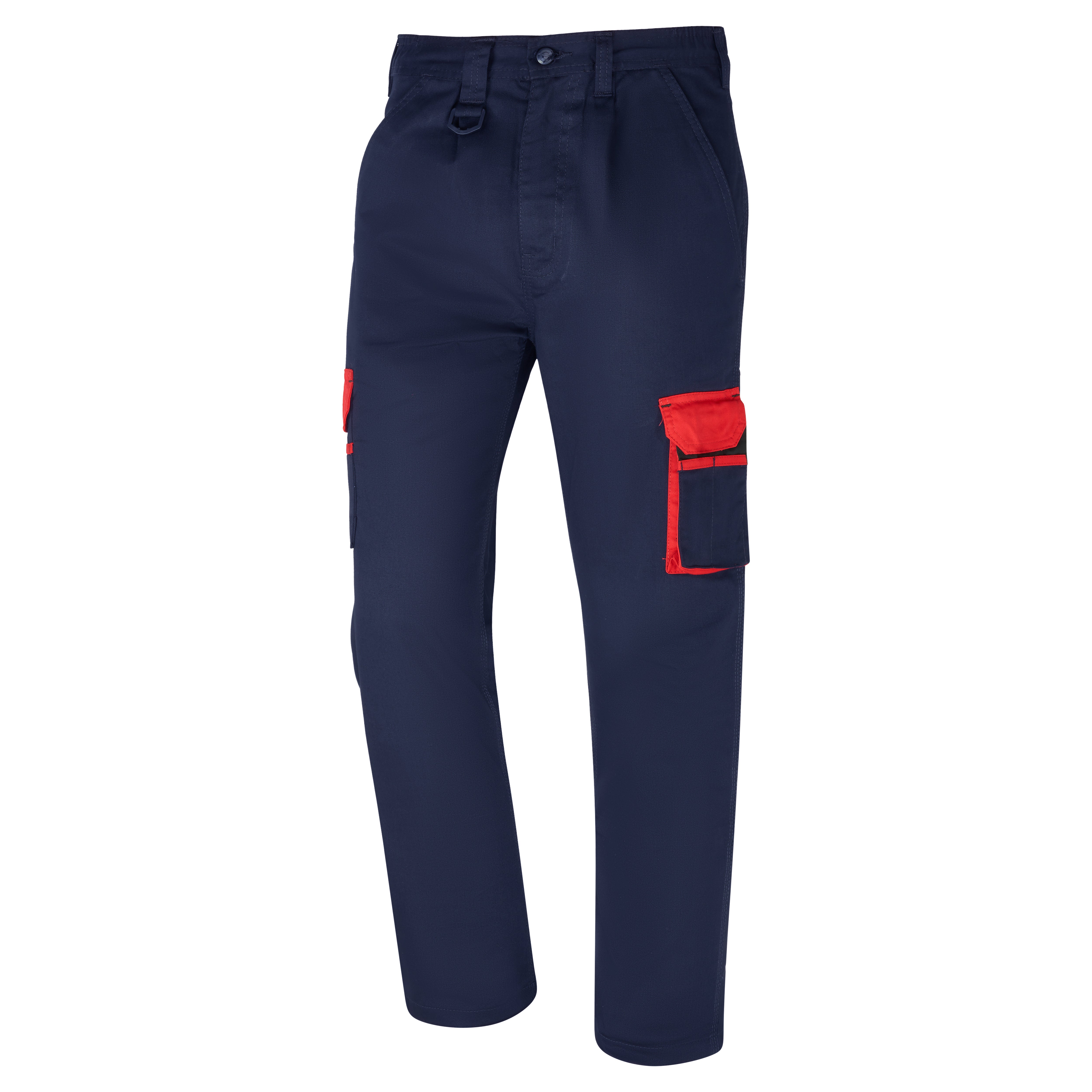 Silverswift Combat Trouser Navy - Red Front