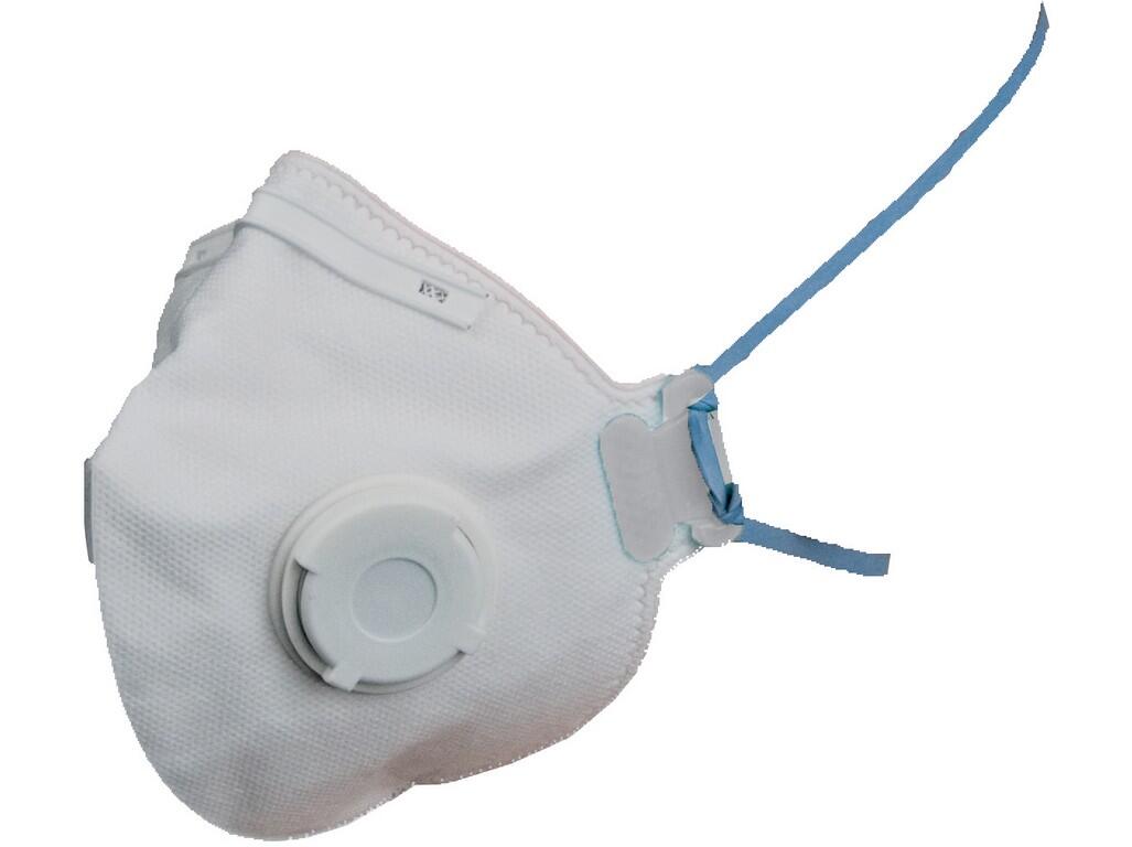 Particulate respirator SPIRO P2: Class FFP2 filtering half-face mask provides protection against solid and liquid aerosols in concentrations up to 12 x PEL. It is a foldable respi…