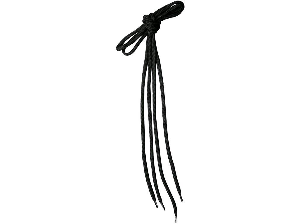 Rounded shoelaces: Tkaničky do obuvi kulaté, 130 cm, černé.