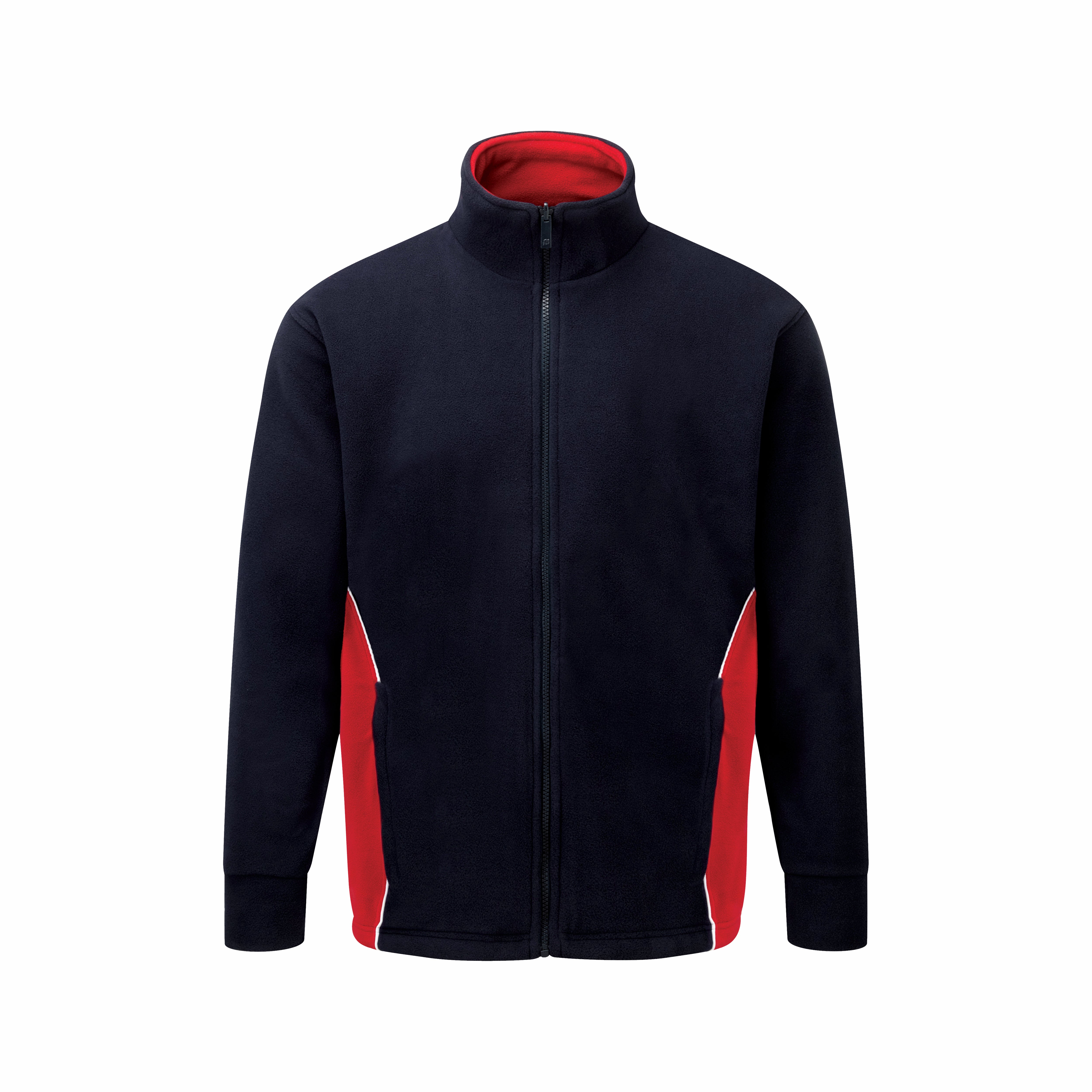 Silverswift Fleece Navy - Red Front