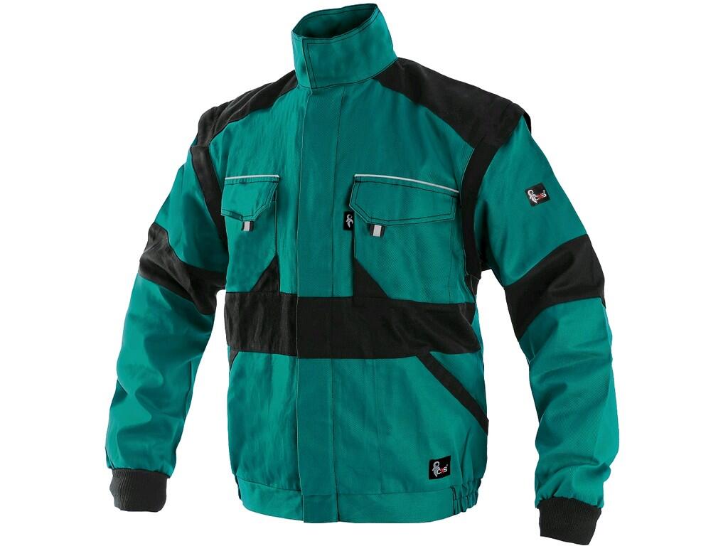 Jacket CXS LUXY DIANA: Ladies’working jacket, detachable sleeves with elastic cuff, covered zipper fastening with velcro, chest flap pockets, hidden chest zipper pocket, simple si…