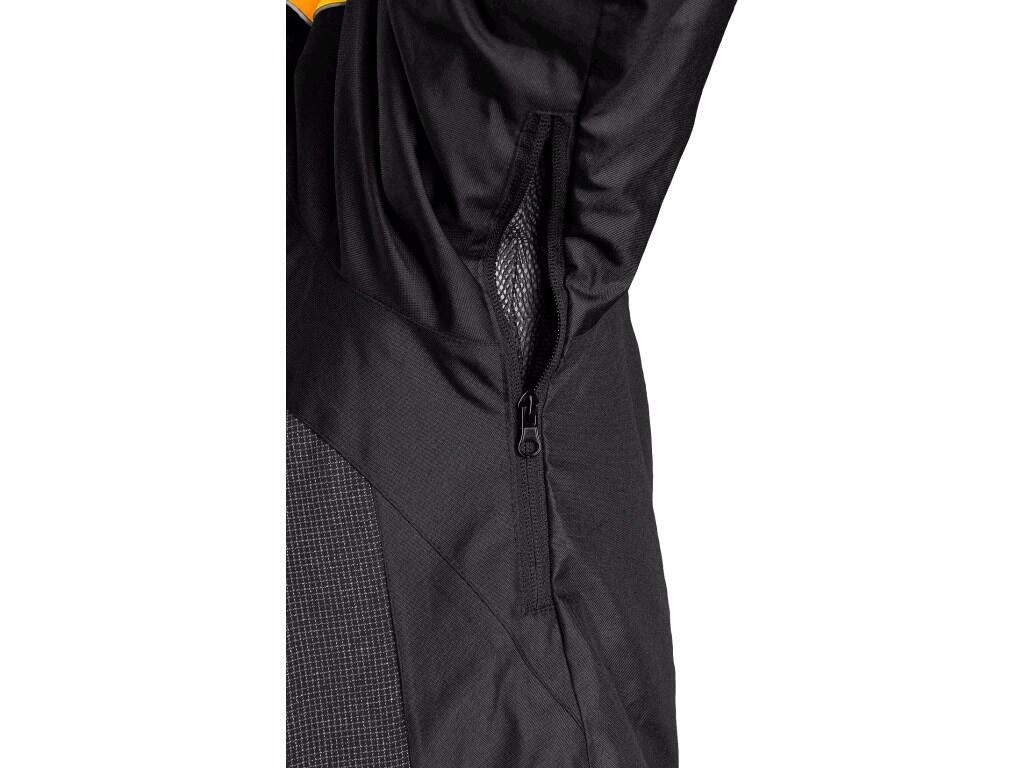 Jacket CXS BRIGHTON: Men’s padded jacket, water-resistant and windproof, underarm ventilation, detachable hood, elastic inner cuff in sleeves, tightening at the bottom, taped seam…