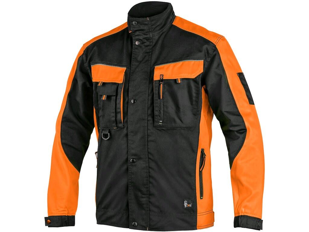Jacket CXS SIRIUS BRIGHTON: Men’s working jacket, sleeves with adjustable cuff, covered zipper fastening with snaps, multifunctional chest pockets, side zipper pockets, adjustable…