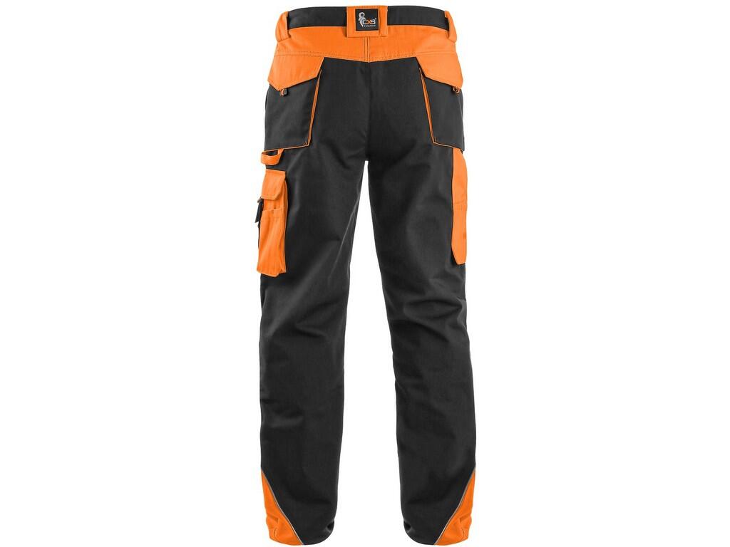 Trousers CXS SIRIUS BRIGHTON: Men’s working trousers, waist with belt loops and side elastic bands, front pockets, multifunctional pockets on both sides, knees reinforced by 600D…
