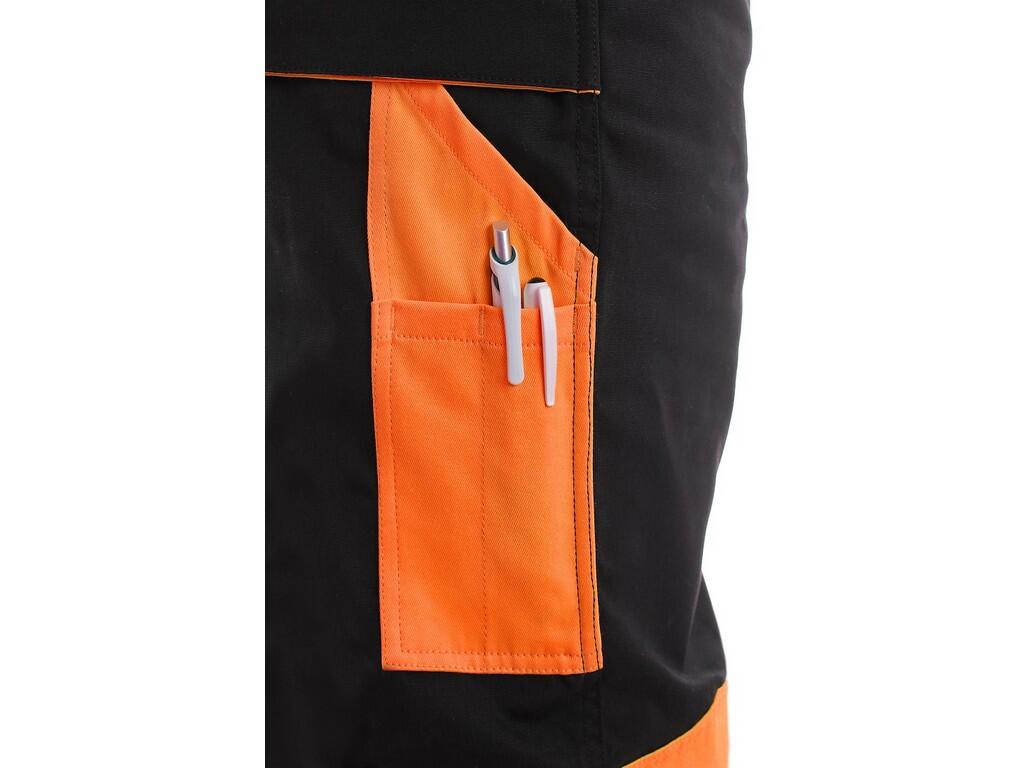Trousers CXS SIRIUS BRIGHTON: Men’s working trousers, waist with belt loops and side elastic bands, front pockets, multifunctional pockets on both sides, knees reinforced by 600D…