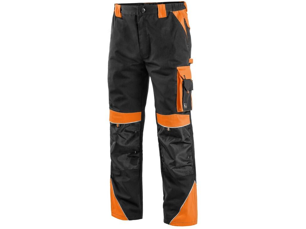 Trousers CXS SIRIUS BRIGHTON: Men’s working trousers, waist with belt loops and side elastic bands, front pockets, multifunctional pockets on both sides, knees reinforced by 600D…