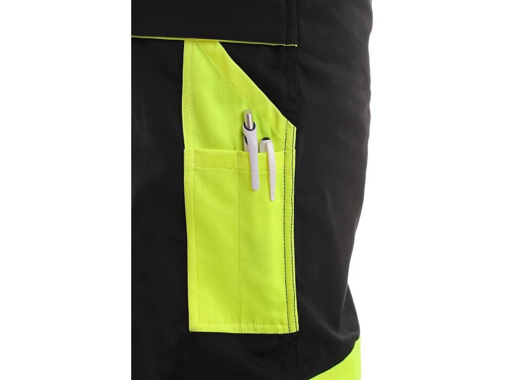 Trousers CXS SIRIUS BRIGHTON: Men’s working trousers, waist with belt loops and side elastic bands, front pockets, multifunctional pockets on both sides, knees reinforced by 600D…