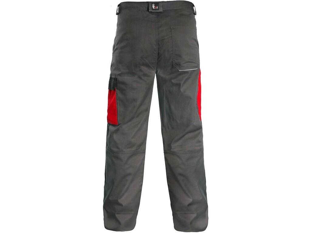 Trousers CXS PHOENIX CEFEUS: Men ́s working trousers made of lightweight material, waist with belt loops and side elastic band, front pockets, side flap pocket, tape/folding measu…