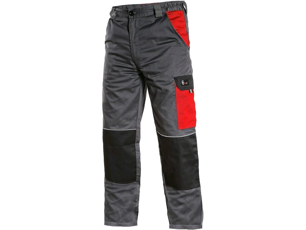 Trousers CXS PHOENIX CEFEUS: Men ́s working trousers made of lightweight material, waist with belt loops and side elastic band, front pockets, side flap pocket, tape/folding measu…