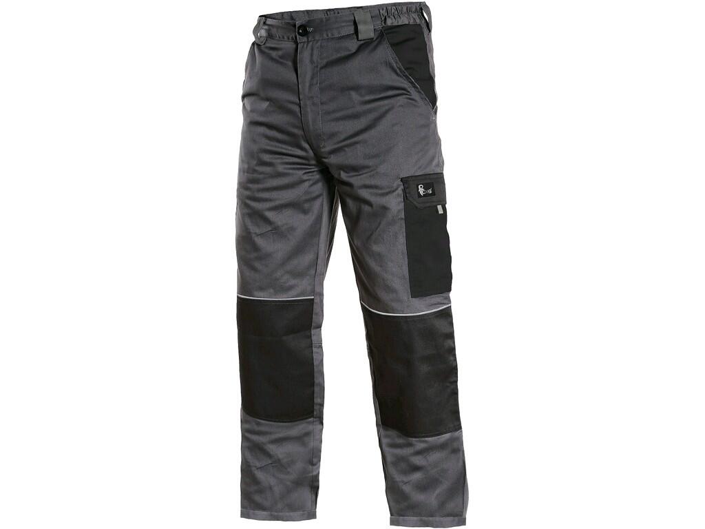 Trousers CXS PHOENIX CEFEUS: Men ́s working trousers made of lightweight material, waist with belt loops and side elastic band, front pockets, side flap pocket, tape/folding measu…